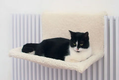 Elevated Pet Bed for Cats: Snug and Warm Radiator Perch