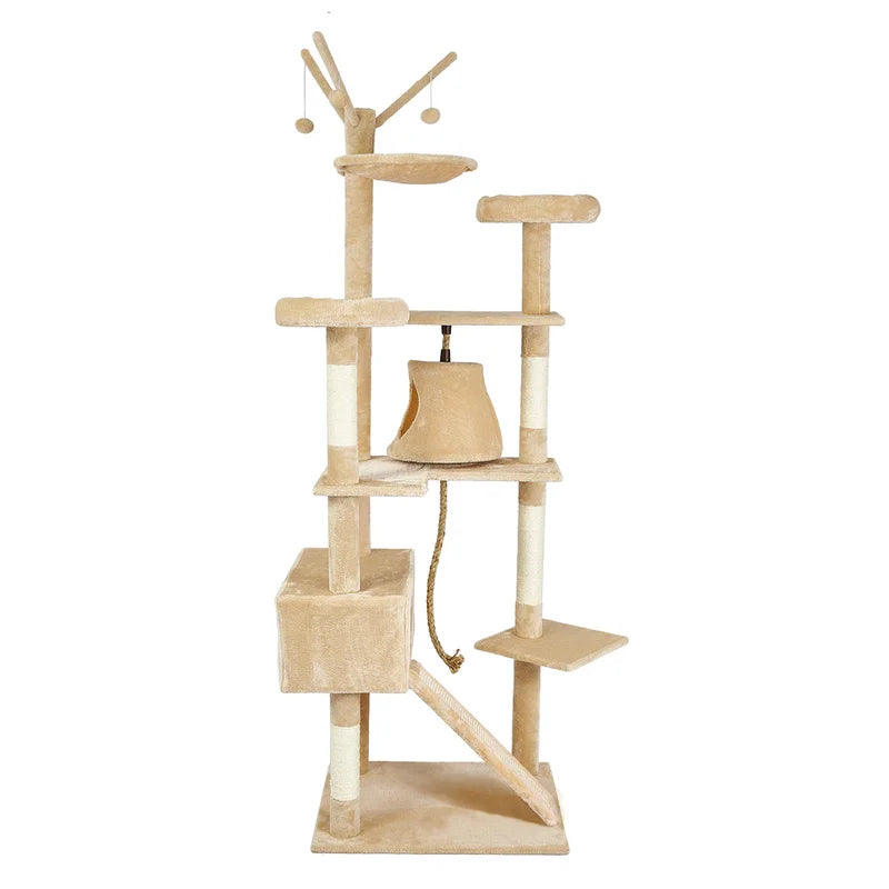 Ramsgate 210Cm H Cat Tree: Discover the Pinnacle of Feline Fun and Comfort