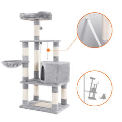 Barnsley 138cm H Cat Tree - Your Cat’s New Favourite Retreat!