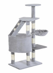 Roderick 125Cm H Cat Tree - Premium Quality for Endless Feline Fun and Comfort