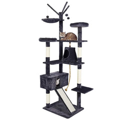 Ramsgate 210Cm H Cat Tree: Discover the Pinnacle of Feline Fun and Comfort