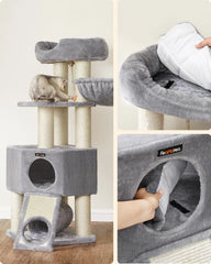 141Cm H Cat Tree