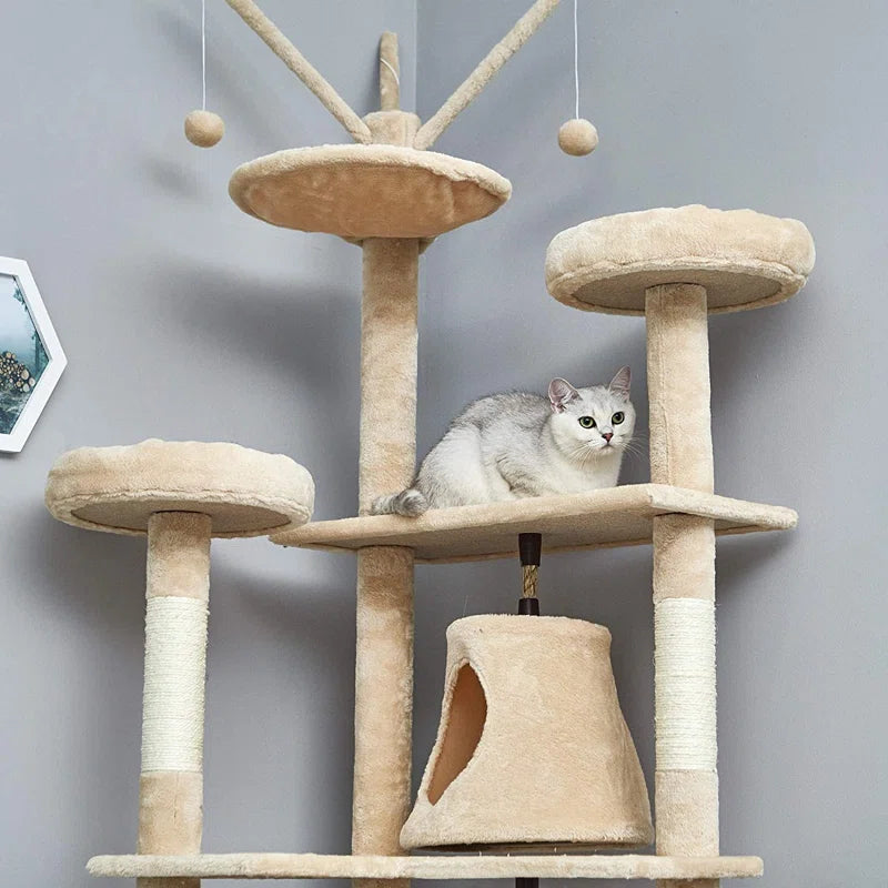 Ramsgate 210Cm H Cat Tree: Discover the Pinnacle of Feline Fun and Comfort