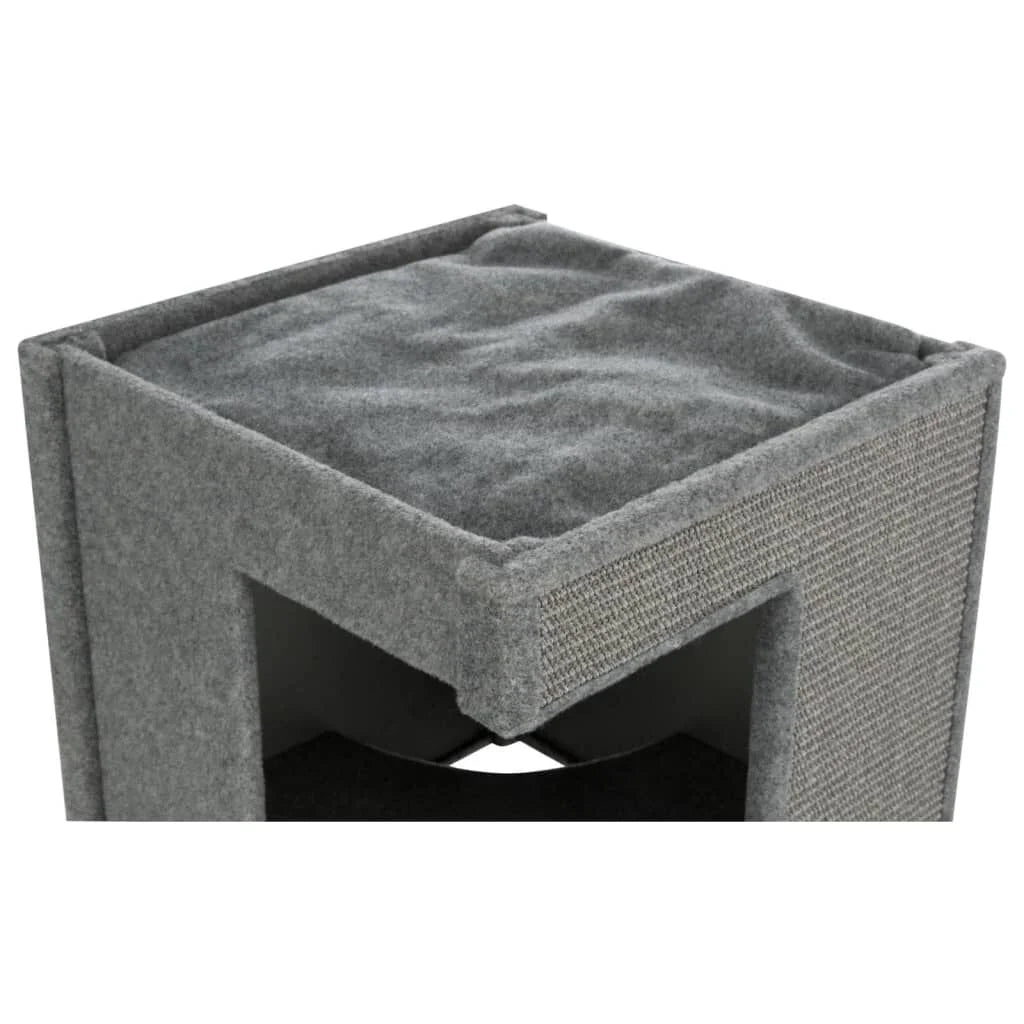  TRIXIE Cat Tower Gabriel 118 cm Grey - Exclusive Multi-Level Play Paradise for Cats