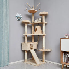 Ramsgate 210Cm H Cat Tree: Discover the Pinnacle of Feline Fun and Comfort