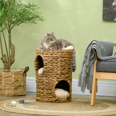 PawHut Cat Tower: Elevate Your Kitten's Comfort with Stylish and Durable Design