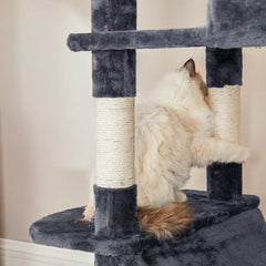 FEANDREA 206cm Cat Tree - Ultimate Playground for Cats