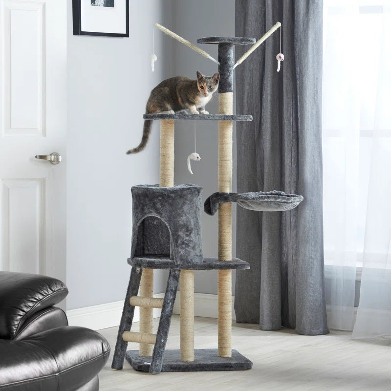 146Mm H Cat Tree: Elevate Your Cat's Happiness with Premium Comfort