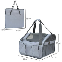 Edith Collapsible Cat Carrier -  Ultimate Comfort & Portability