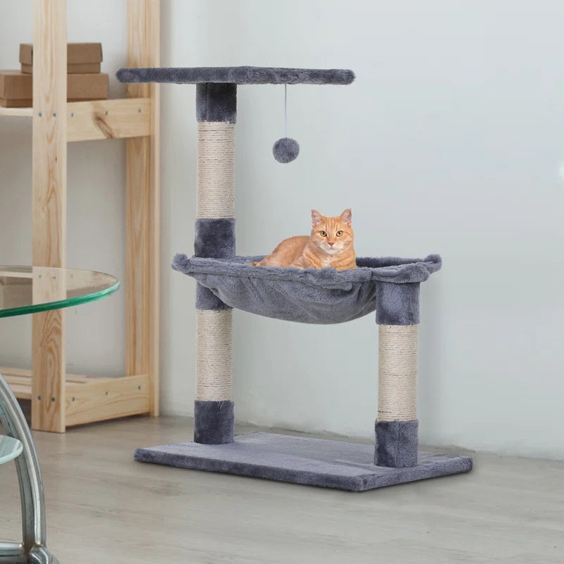 Cameron 70cm H Cat Tree - Multi-Level Fun and Rest for Your Feline Friend