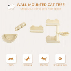 Cat Perch - Premium Wall-Mounted Shelves for Stylish and Comfortable Feline Living