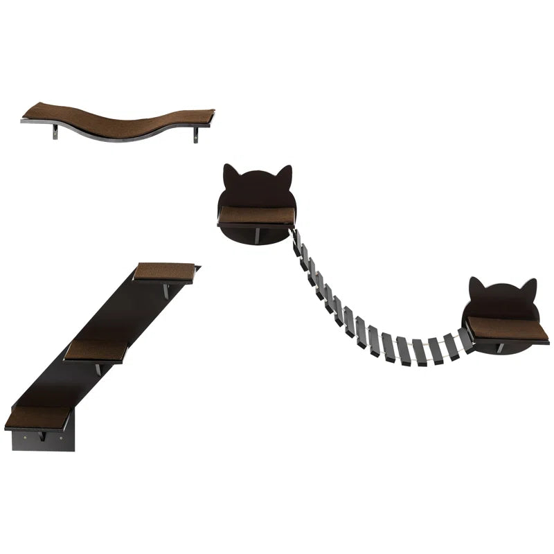 12Cm Wall Mounted Cat Perch - Premium Quality and Space-Saving Solution for Happy Cats