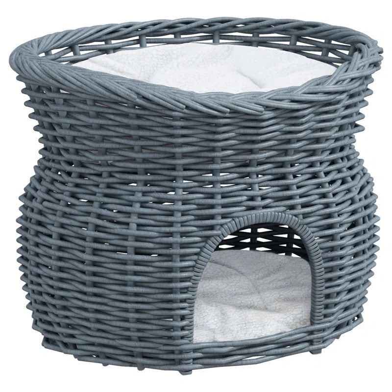 PawHut Wicker Pet Bed