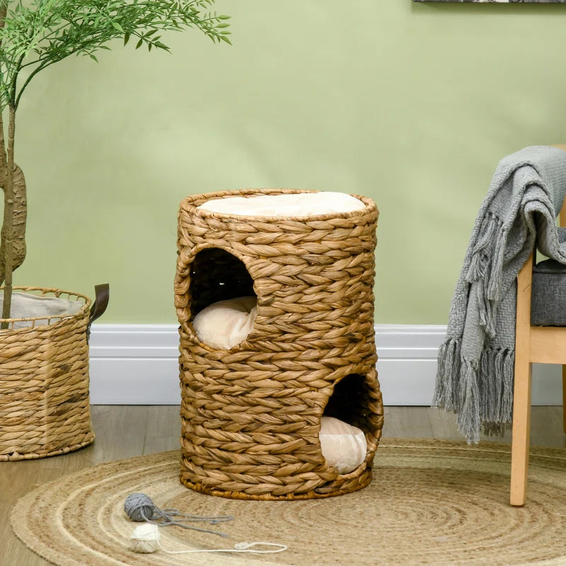 PawHut Cat Tower: Elevate Your Kitten's Comfort with Stylish and Durable Design