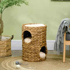 PawHut Cat Tower: Elevate Your Kitten's Comfort with Stylish and Durable Design