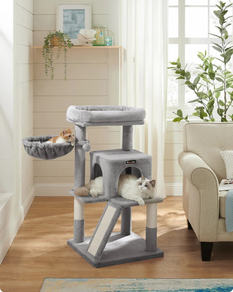 96Cm H Cat Tree – Limited Edition Plush Retreat for Ultimate Comfort and Fun