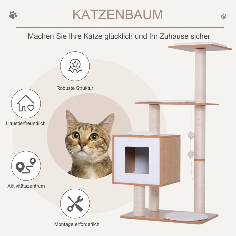 Eads 120Cm Cat Tree: Ultimate Haven for Active Cats