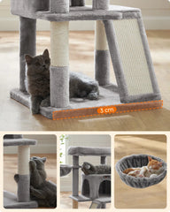 96Cm H Cat Tree – Limited Edition Plush Retreat for Ultimate Comfort and Fun