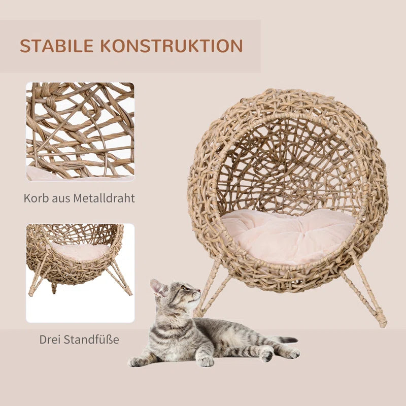 Hornsea Dome Cat Bed by Archie & Oscar - Stylish and Durable Pet Furniture