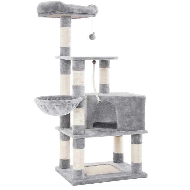 Cat tree in home setting