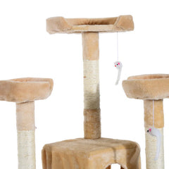 Salvatore 170Cm H Cat Tree: Exclusive Luxury Haven for Your Beloved Cats