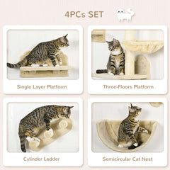 Cat Perch - Premium Wall-Mounted Shelves for Stylish and Comfortable Feline Living