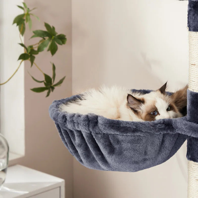 FEANDREA 206cm Cat Tree - Ultimate Playground for Cats