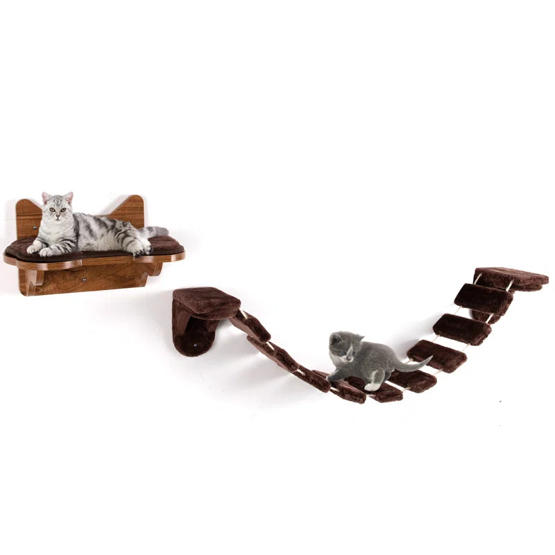 Betio Cat Perch: Transform Your Home with This Limited Edition Wall-Mounted Cat Playground