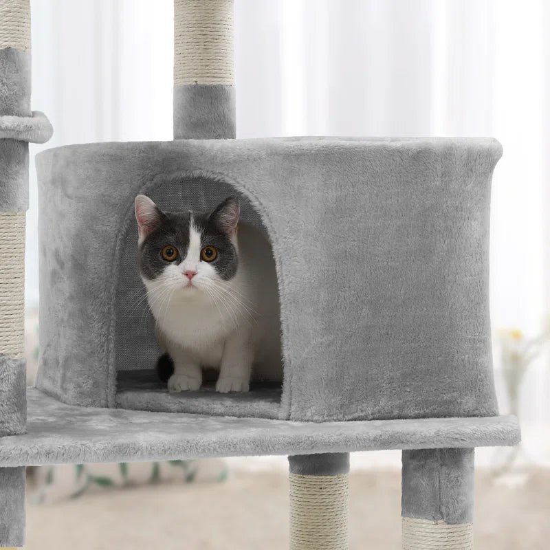 Barnsley 138cm H Cat Tree - Your Cat’s New Favourite Retreat!