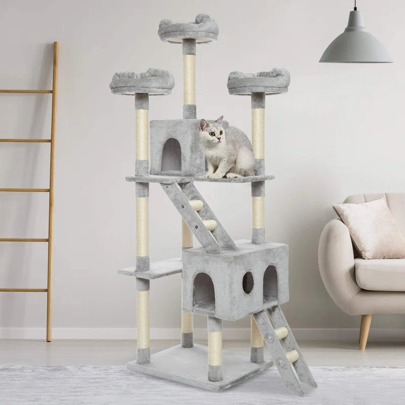 Locklin 186cm Cat Tree: Exclusive Design for Happy, Healthy Cats