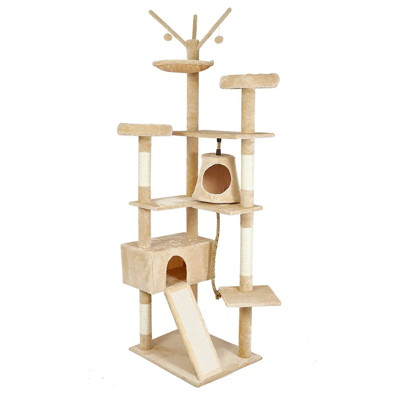 Ramsgate 210Cm H Cat Tree: Discover the Pinnacle of Feline Fun and Comfort