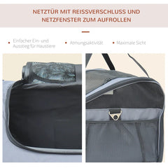 Edith Collapsible Cat Carrier -  Ultimate Comfort & Portability