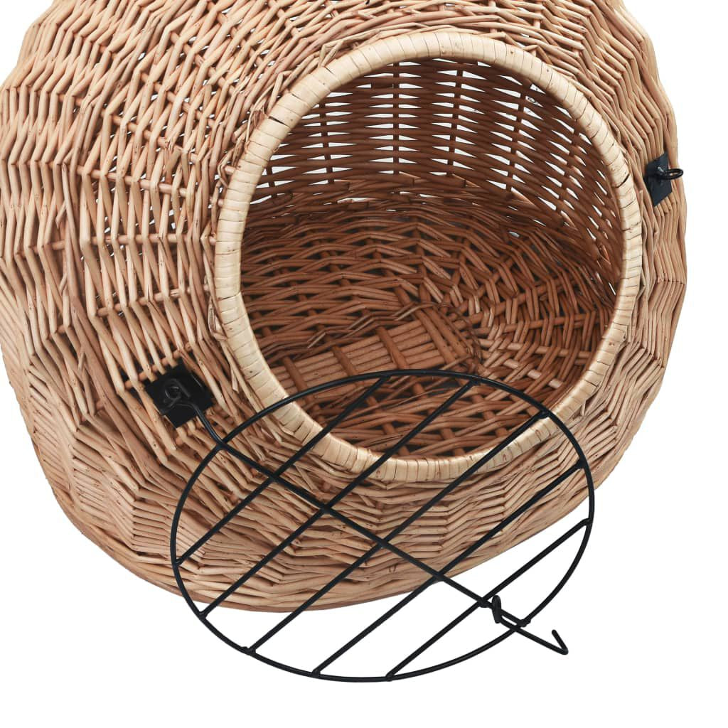 Cat Transporter 45X35X35 cm Natural Willow: Limited Edition, Stylish and Sturdy Pet Carrier