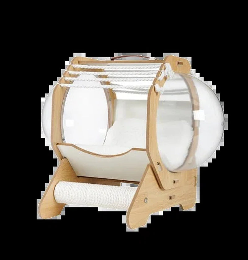 Sunray Wood Pet Bed: Stylish and Comfortable Resting Place for Your Pet