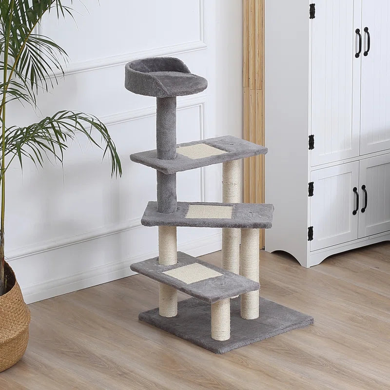 Adriana 99.5cm H Cat Tree – Limited Edition All-in-One Climbing and Scratching Tower