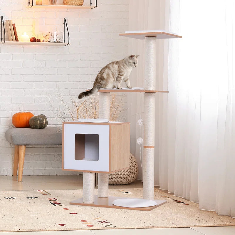 Eads 120Cm Cat Tree: Ultimate Haven for Active Cats