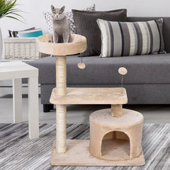 Cat Tree - Premium 81Cm Cameron Cat Tree for Ultimate Feline Fun and Comfort